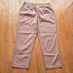 Dunnes Stores Women’s Rose Lyocell Cotton Jogger Trousers Size 16-18